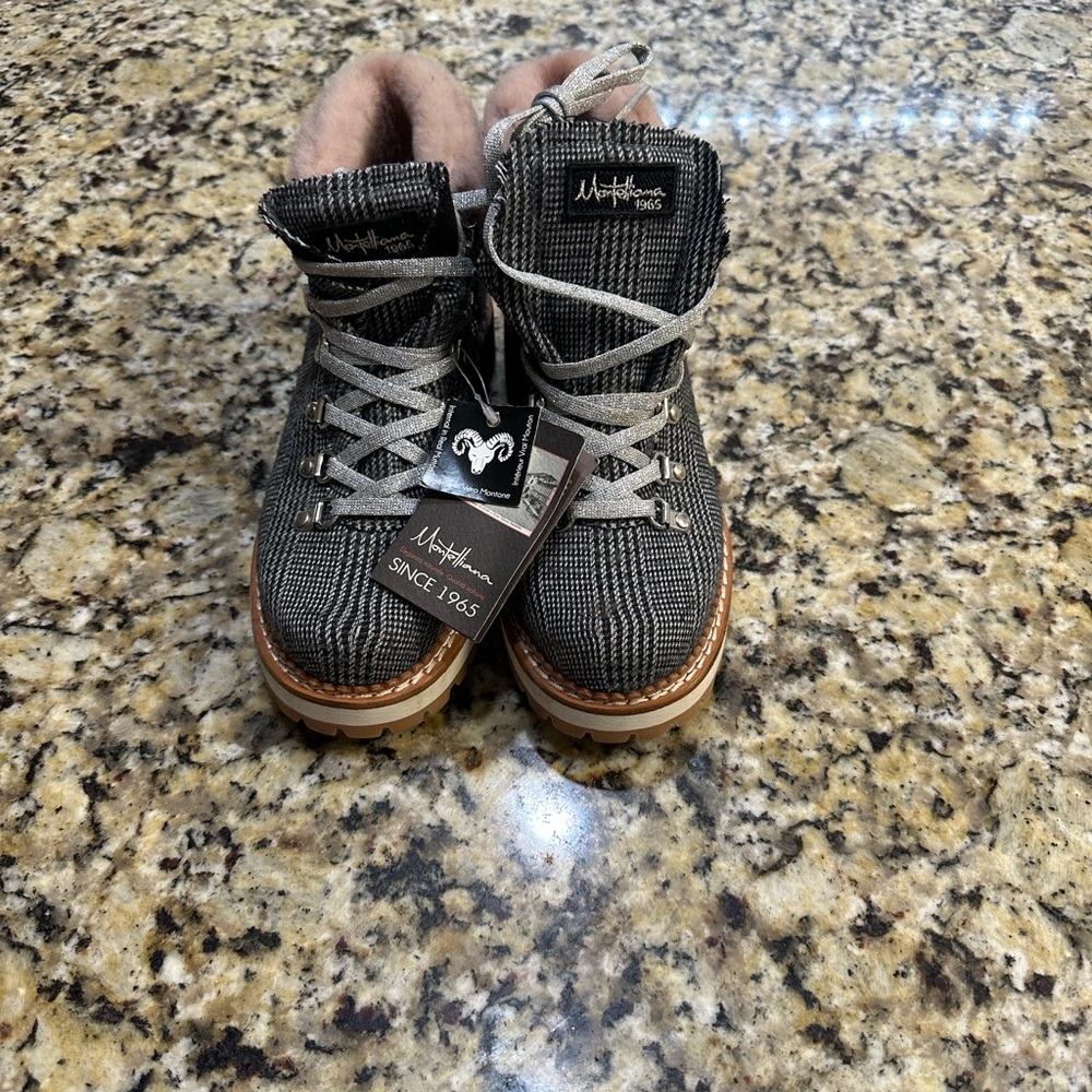 Montelliana Black and whiteWomen's Boots new without box
